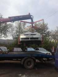 Фото процесса вертикальной погрузки