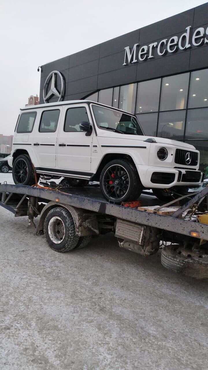 Фото перевозки нового авто из салона