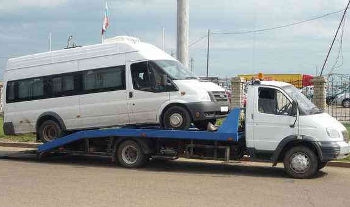 Эвакуатор микроавтобуса в Кемерово